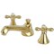 Kingston Brass KS4472AX 8" Widespread Bathroom Faucet, Polished Brass KS4472AX - alternate 1